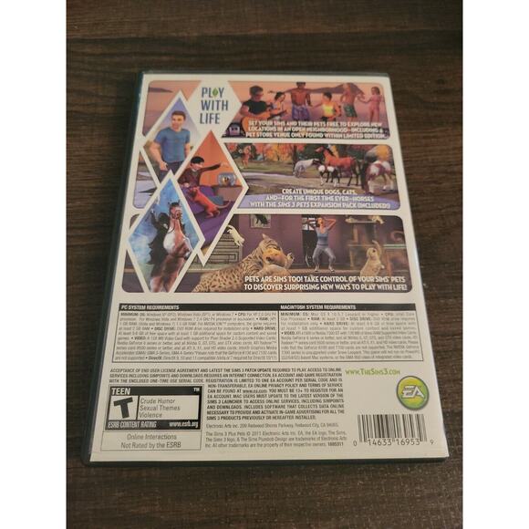 Sims 3 Plus Pets: Limited Edition (Windows/Mac, 2011) CIB - Picture 4 of 4